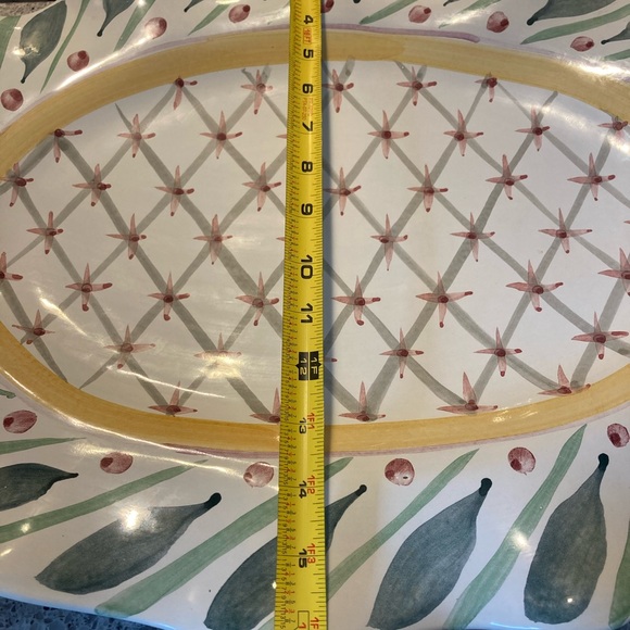 RARE Vintage Mackenzie Childs Serving Platter - Picture 2 of 5
